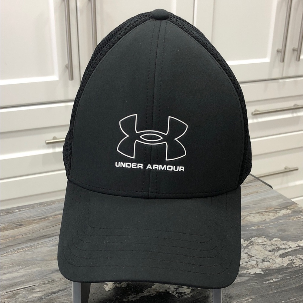 Under Armour Iso-Chill Driver Mesh Golf Cap | Men XL/XXL | Black